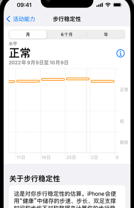 郁南iPhone手机维修如何在iPhone开启'步行稳定性通知'