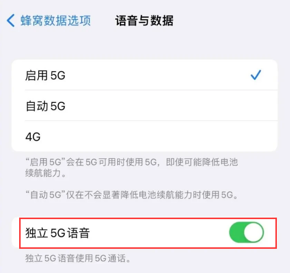 郁南苹果14维修分享iPhone 14 Pro如何开启VoNR 