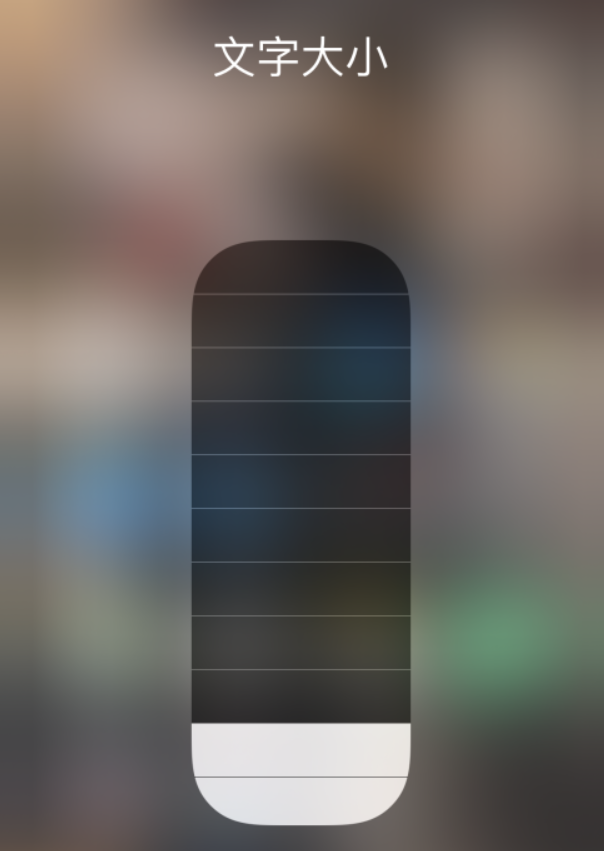 郁南苹果手机维修分享小技巧：在 iPhone 控制中心快速调节字体大小 