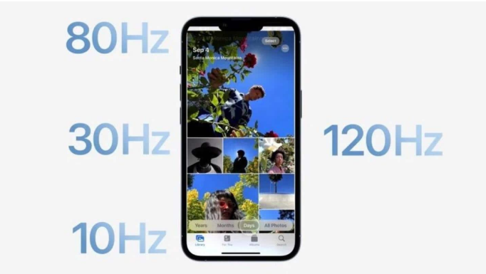郁南苹果14维修分享iPhone 14有高刷吗 