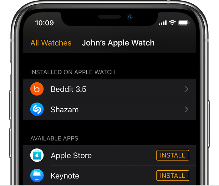郁南苹果手机维修分享如何在 Apple Watch 上下载应用 